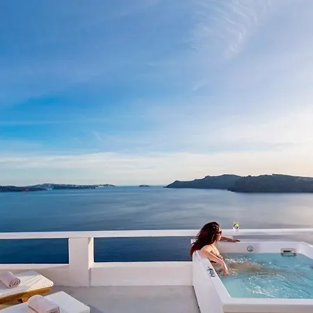Pure Bliss With Outdoor Plunge Pool With Sea Caldera View Wpv Oia Santorini Tholos (Santorini)