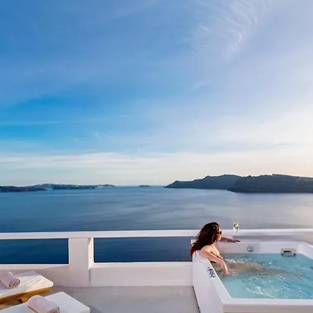 Luxury Santorini Pure Bliss Outdoor Plunge Pool Sea Caldera View 1 Bedroom Oia * Tholos (Santorini)